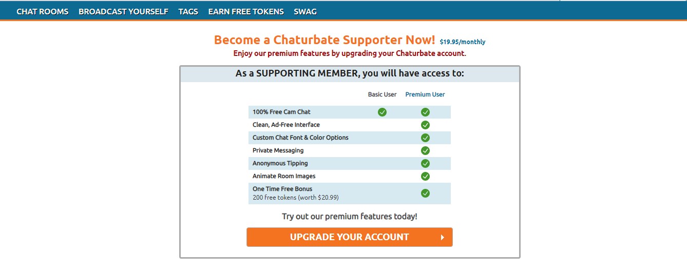 How Much Are Tokens On Chaturbate.