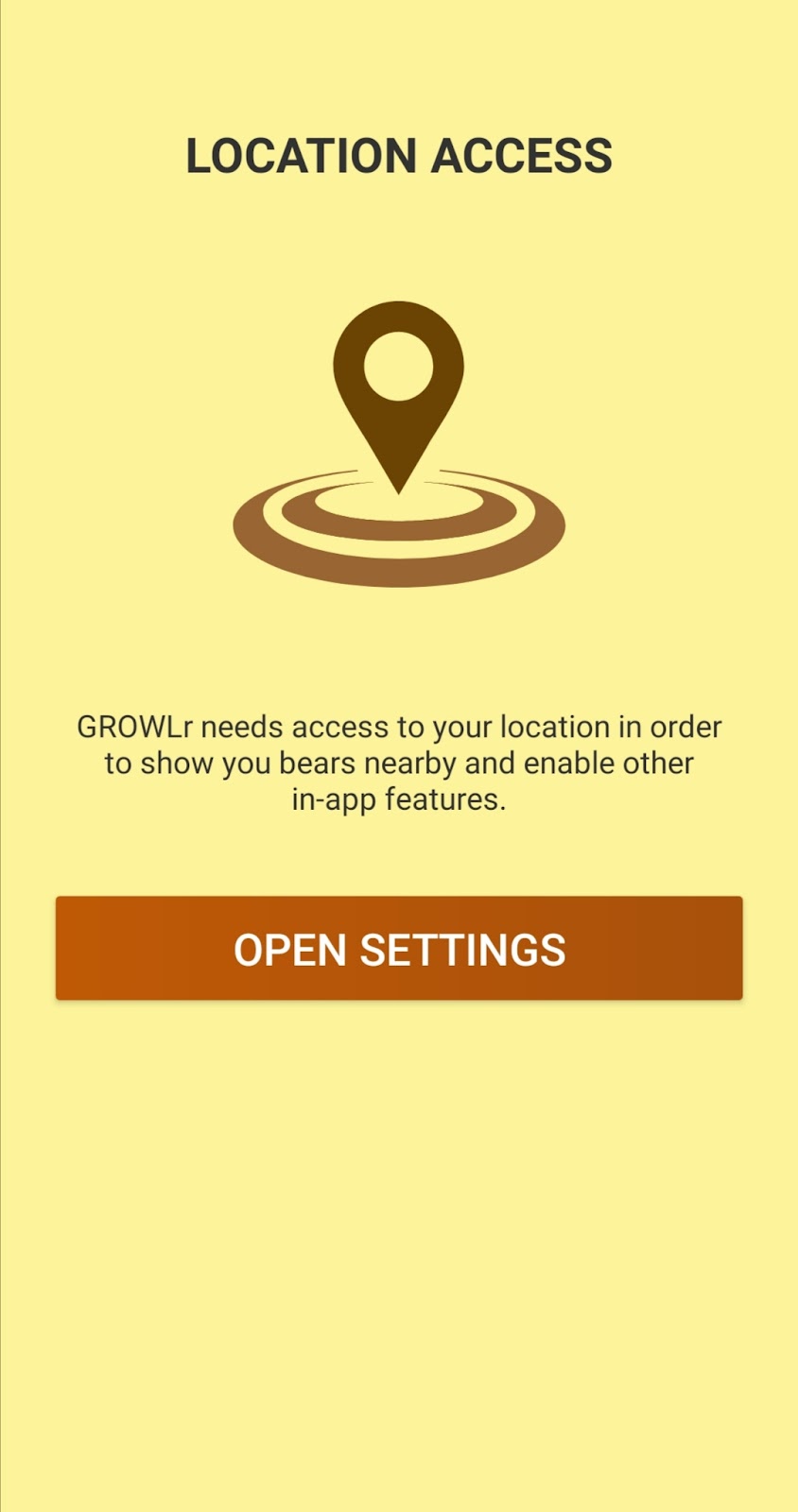 Location Acces Growlr